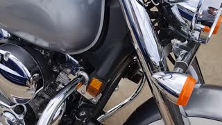 Honda Shadow Aero American Classic Chop Straight pipe sound