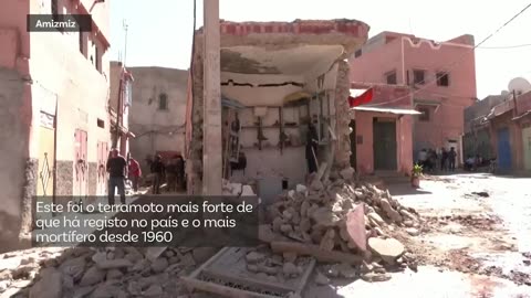 "Não há comida e água". O "day after" do sismo mais devastador das últimas décadas em Marroco