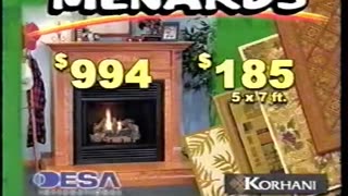 December 6, 2003 - Get Fireplaces & Area Rugs at Menards