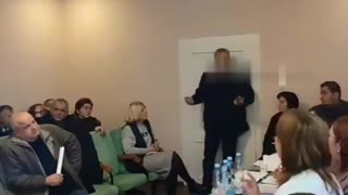 Ukrainian councillor throws 3 grenades into a council meeting