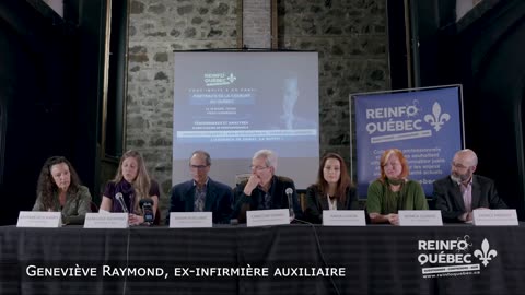 TÉMOIGNAGE DE GENEVIÈVE RAYMOND, EX-INFIRMIÈRE AUXILIAIRE