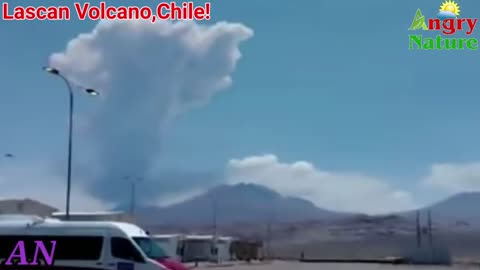 Breaking! Terrible explosion Lascar Volcano eruption in Chile | Chile volcano update today 2022