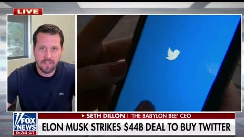 Seth Dillon Babylon Bee CEO discusses their ban from Twitter
