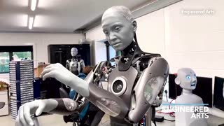 Astounding human-like robot 'wakes up'