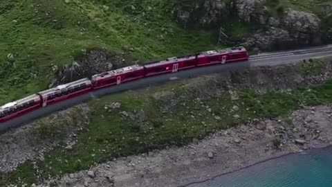 Glacier Express Train Switzerland