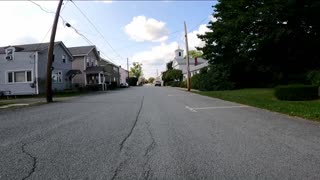 Driving Thru Honesdale Court St Street PA Pennsylvania (08-08-2021)