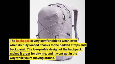 User Feedback: THE NORTH FACE Cryptic Laptop Backpack, TNF Black, One Size