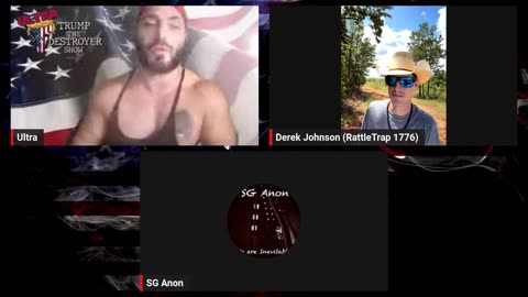 ULTRA TRUMP THE DESTROYER SHOW w_ DEREK JOHNSON & SG ANON 08.29.23