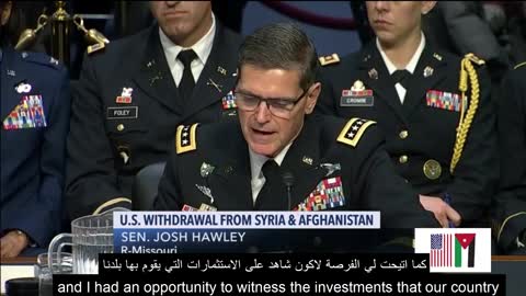 General Joseph Votel on Jordan's military and the strength of its borders.