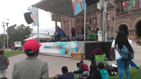 Christian Music festival at Queen's Park south, from Jesus In The City - Part 2 of 2