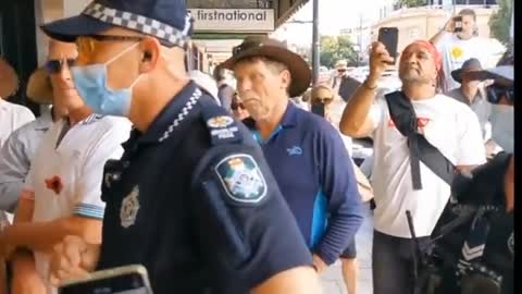 Aussies are sick and tired of the police and government coercion