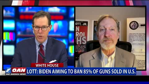 John Lott: Biden Aiming To Ban 85% Of Guns Sold In U.S.