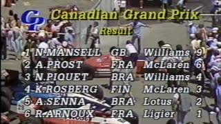 1986 Canadian GP | Round 6/16