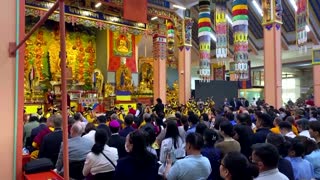 Lord Buddha's relics displayed in Mongolia