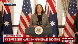Kamala Harris Praises Australian Gun Ban After Maine Shooting