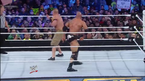 THE ROCK And JHON CENA-WWE Title Match-Wrestlemania-29