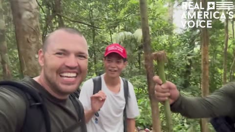 Chinese Christian Trump supporter escaping the CCP in the Darien Gap.