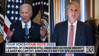 House Minority Leader Kevin McCarthy announces bid for House speaker