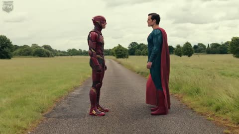 Race. Flash vs Superman | Justice League 4k HDR