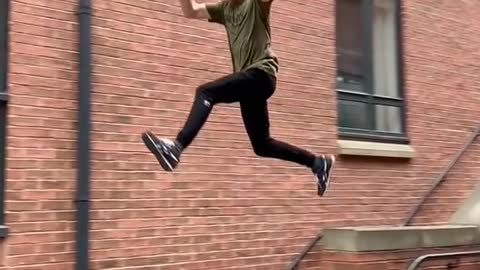 Best parkour video | spiderman parkour amazing #shorts