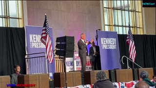 NOWCast: Viva Kennedy- Presidential candidate Robert F. Kennedy, Jr. Speaks At L.A. Union Station