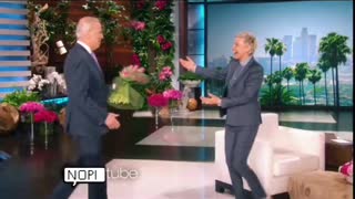 Joe Biden"Surprises*Ellen on her Live Show