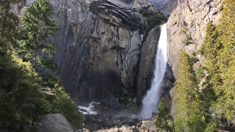 Yosemite Falls in Yosemite National Park