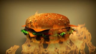 Design Sandwich Hamburger 3D