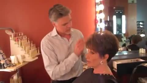 Christopher Hopkins, The Makeover Guy® and His Mother Prepare for TV