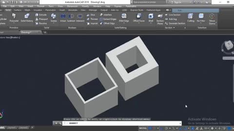 3D Shell on AutoCAD by Masroor Khan For Beginners