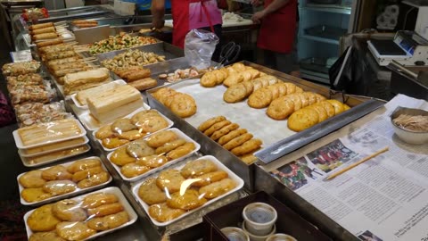 Amazing Skill of Fish Cake Master - Korean street food