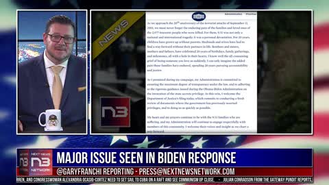 Major Issue Seen In Biden Response To His Ban From 9/11 Anniversary By Families