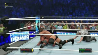 hhh gets revenge on randy orton