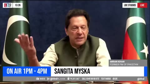 Imran Khan Chairman PTI Exclusive Interview on LBC with Sangita Myska