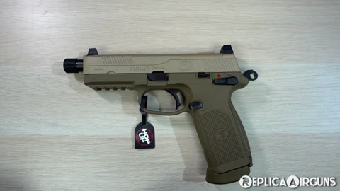Tokyo Marui FNX-45 Tactical GBB Airsoft Pistol TableTop Review