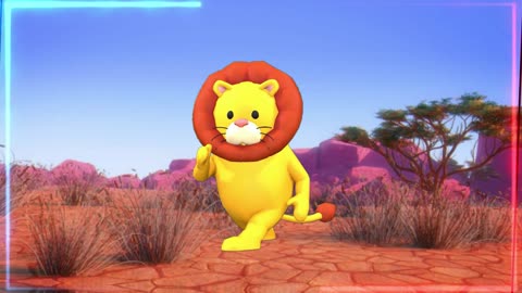 The Dancing Lion Lets Exercise
