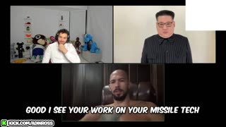 NEW Adin Ross 🤣 x Andrew Tate 😡 Meets "Kim Jong Un" 👿 Interview Portion