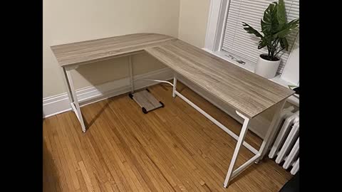 Review: Reversible L Shaped Computer Desk, Large Corner Computer Gaming Desks for Home Office