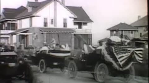 Confederate Veterans Convention, United States Of America Civil War (1914 Black & White Film)