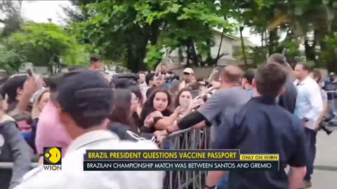 Unvaccinated Brazil president Bolsonaro denied entry into the stadium | World News | Jair Bolsonaro