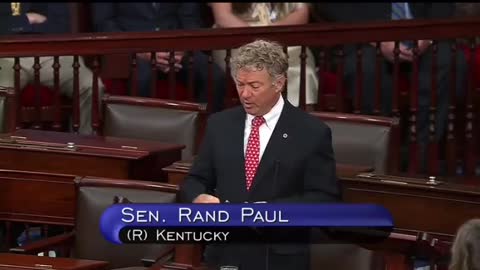 Rand Paul DESTROYS Dems For Claiming The Military And Police Are Full Of White Supremacists