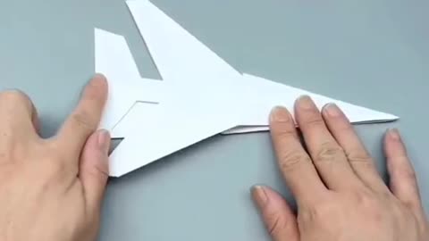 Amazing trick for paper airplane