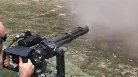 M134 MINI GUN - TIME TO ROCK AND ROLL