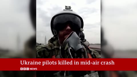 Ukraine war Fighter ace and two other pilots killed in midair crash BBC News