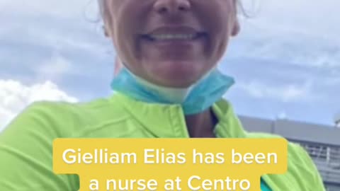 Gielliam Elias has been a nurse at CentroMedico in San Juan, PRfor 19 years