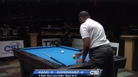 Amar Kang vs Oscar Dominguez ▸ 2014 US Bar Table 9-Ball Championship