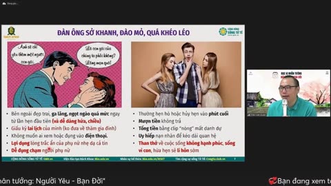 Đọc vị Nhân Tướng_ NGƯỜI YÊU - BẠN ĐỜI