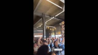 Fans celebrate in Buenos Aires as Argentina scores in World Cup final