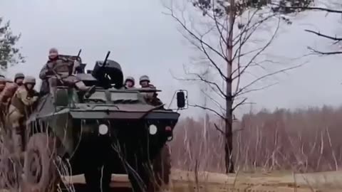 First footage of a US M1117 ASV in Ukrainian service