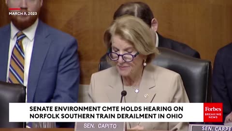 Norfolk Southern Executive Faces The Music After East Palestine Disaster _ Full Senate Hearing